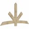 Ekena Millwork Alberta Rough Sawn Timber Gable Bracket, Douglas Fir, 84"W x 45"H x 2"D x 6"F, 13/12 Pitch GBW084X45X0206ALB00RDF - alternate 4